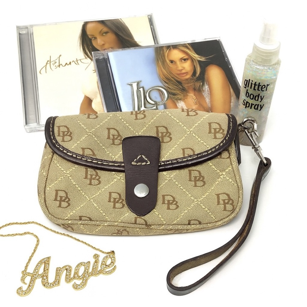 Dooney & Bourke monogram wristlet